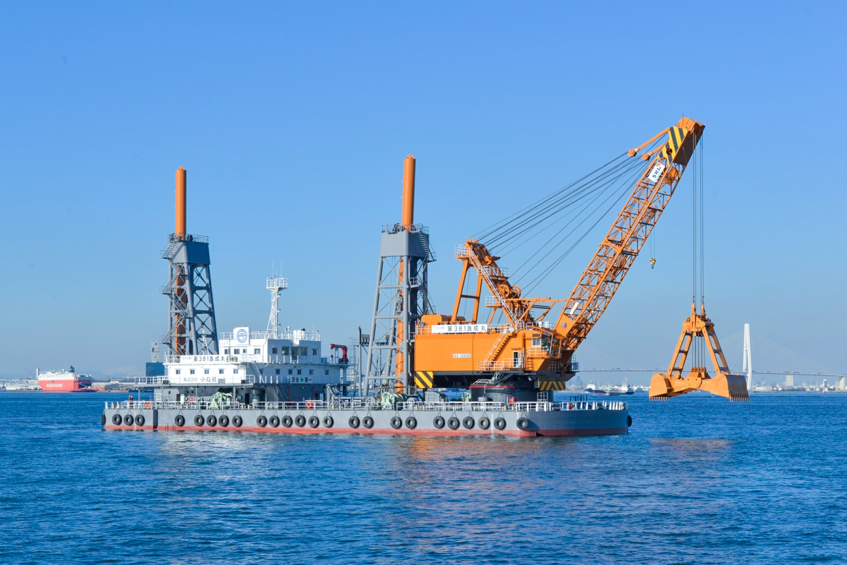 GE Series / Electric-Driven Grab Dredging Crane